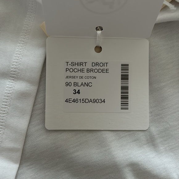 Brand new Hermes’ embroidered pocket tshirt size 34 - Picture 9 of 10